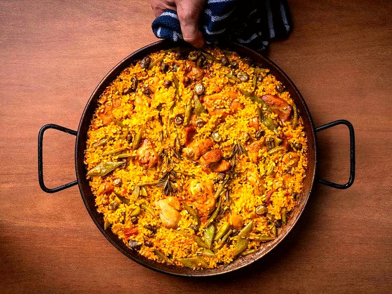 Spaanse paella